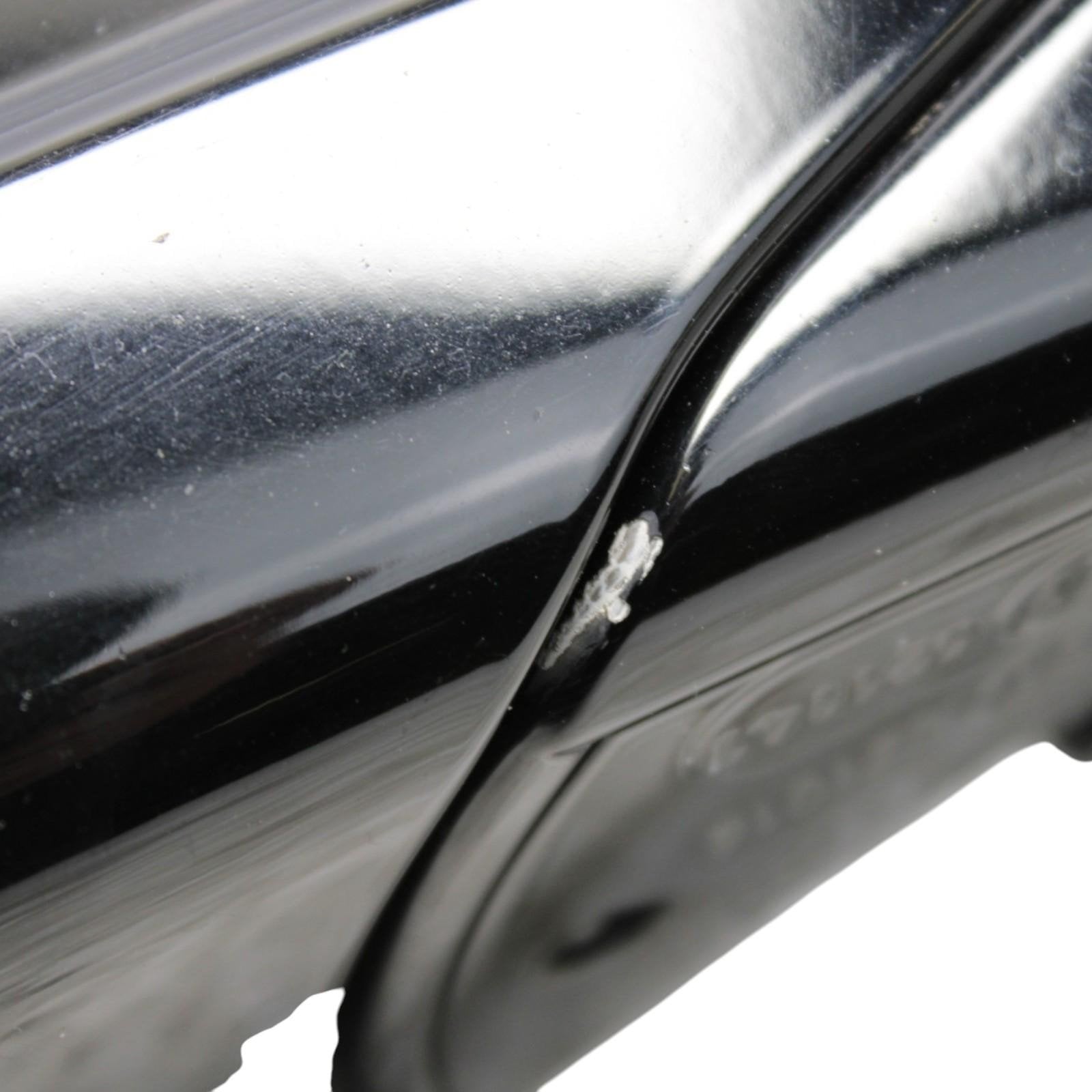 2011-2012 BMW 528i 535i 550i Right Door Mirror Black OEM *light scratches*