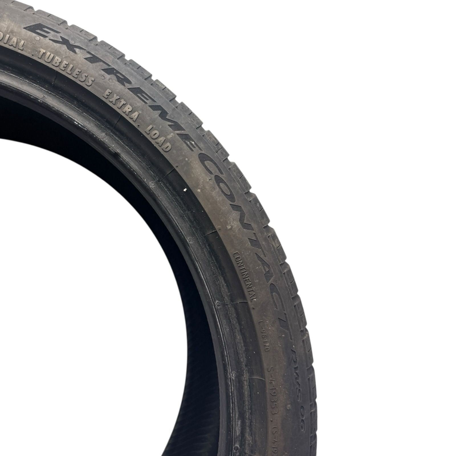 Used 235/35ZR19 Continental ExtremeContact DWS06 91Y 6/32