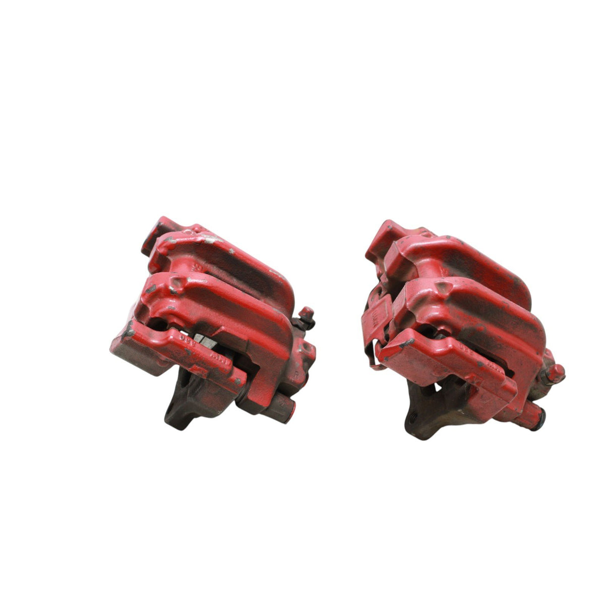 2013-2016 BMW 428i 435i F32 F33 F36 Rear Calipers Set Pair Painted Red OEM