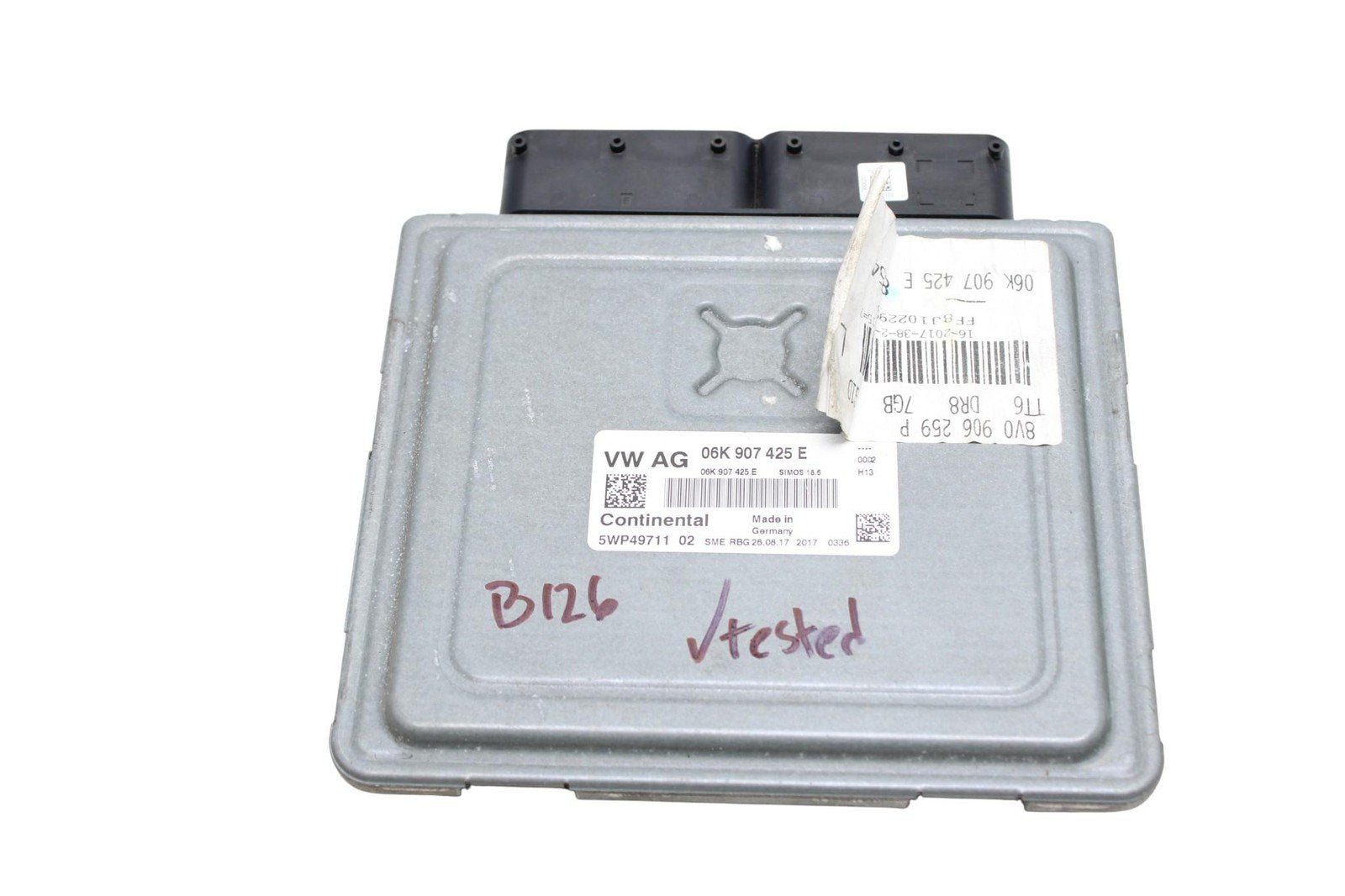Engine Computer ECU Auto Trans 2.0T 06K907425E 2017-2020 Audi S3