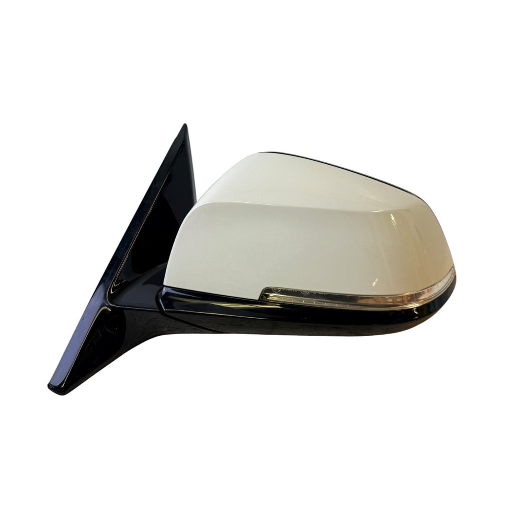 14-20 BMW F33 435i 428i 440i Left Side Door Rear View Mirror OEM White