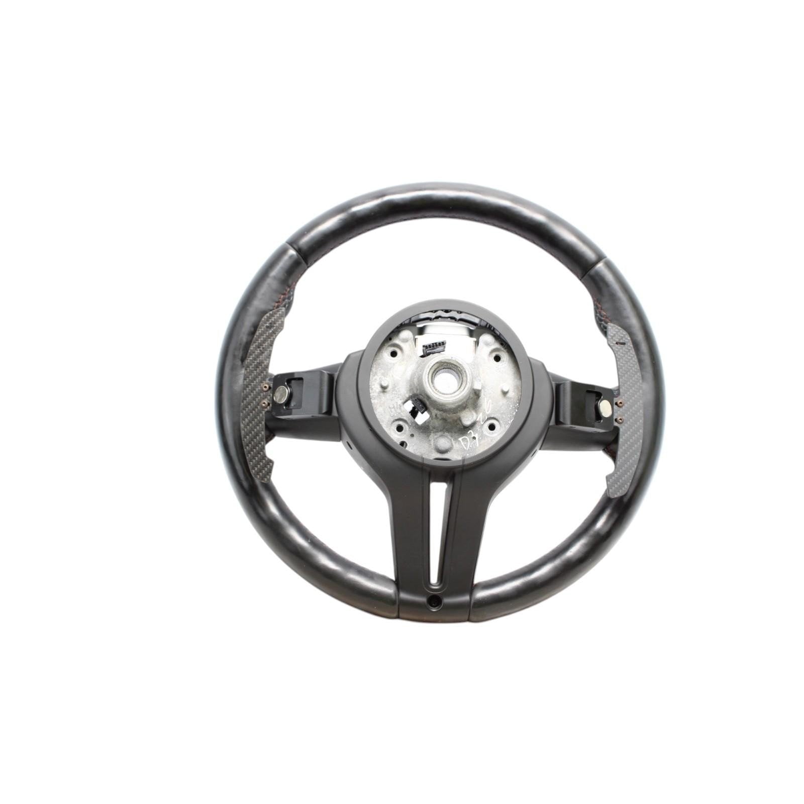 BMW F80 F82 F83 F87 M3 M4 Steering Wheel M SPORT Leather Carbon Shifters HEATED