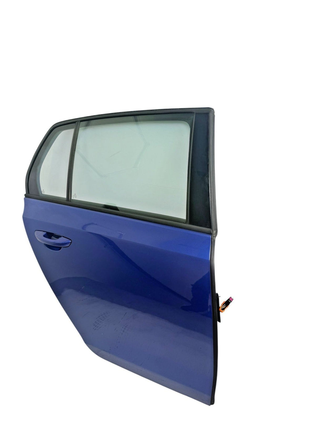 2010 - 2014 VOLKSWAGEN GOLF R GTI RIGHT REAR DOOR ASSEMBLY BLUE METALLIC LR5Z
