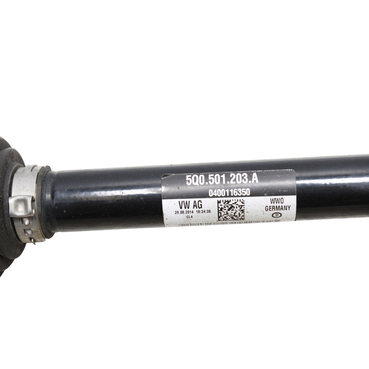 2015-2020 Audi S3 8V Axle Shaft Assembly Rear Left Side 57k Miles 5Q0501203A OEM