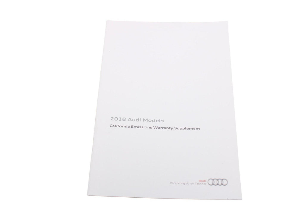 GENUINE AUDI A3 S3 2017 - 2020 OWNERS MANUAL HANDBOOK WALLET PACK