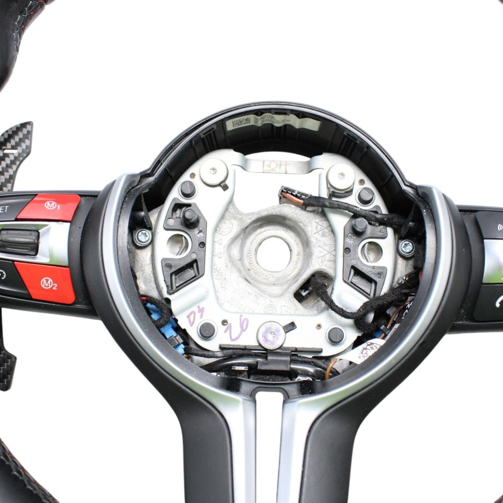 BMW F80 F82 F83 F87 M3 M4 Steering Wheel M SPORT Leather Carbon Shifters HEATED