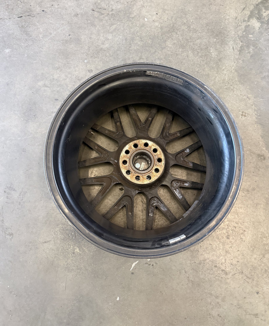 19x8.5 ET+35 Rotiform RSE R141 Silver 5x112 Set of 3 *USED See Pictures*