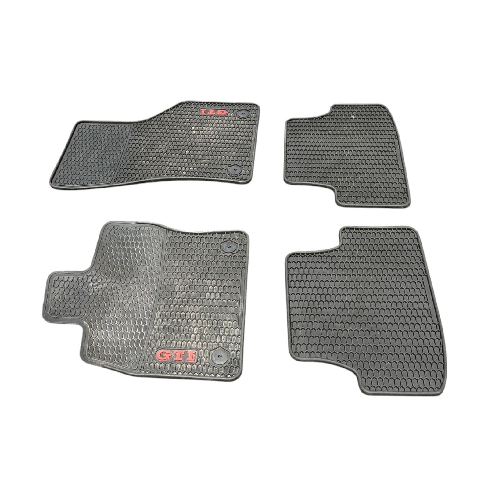 2015-2021 Volkswagen GTI All Weather Factory Floor Mats Genuine 4pc Set OEM