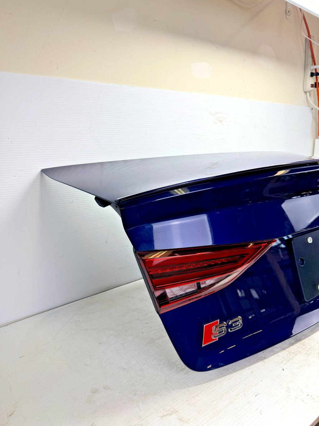 2017 - 2020 Audi S3 Trunk Lid Hatch Navarra Blue Metallic 8V5827025D