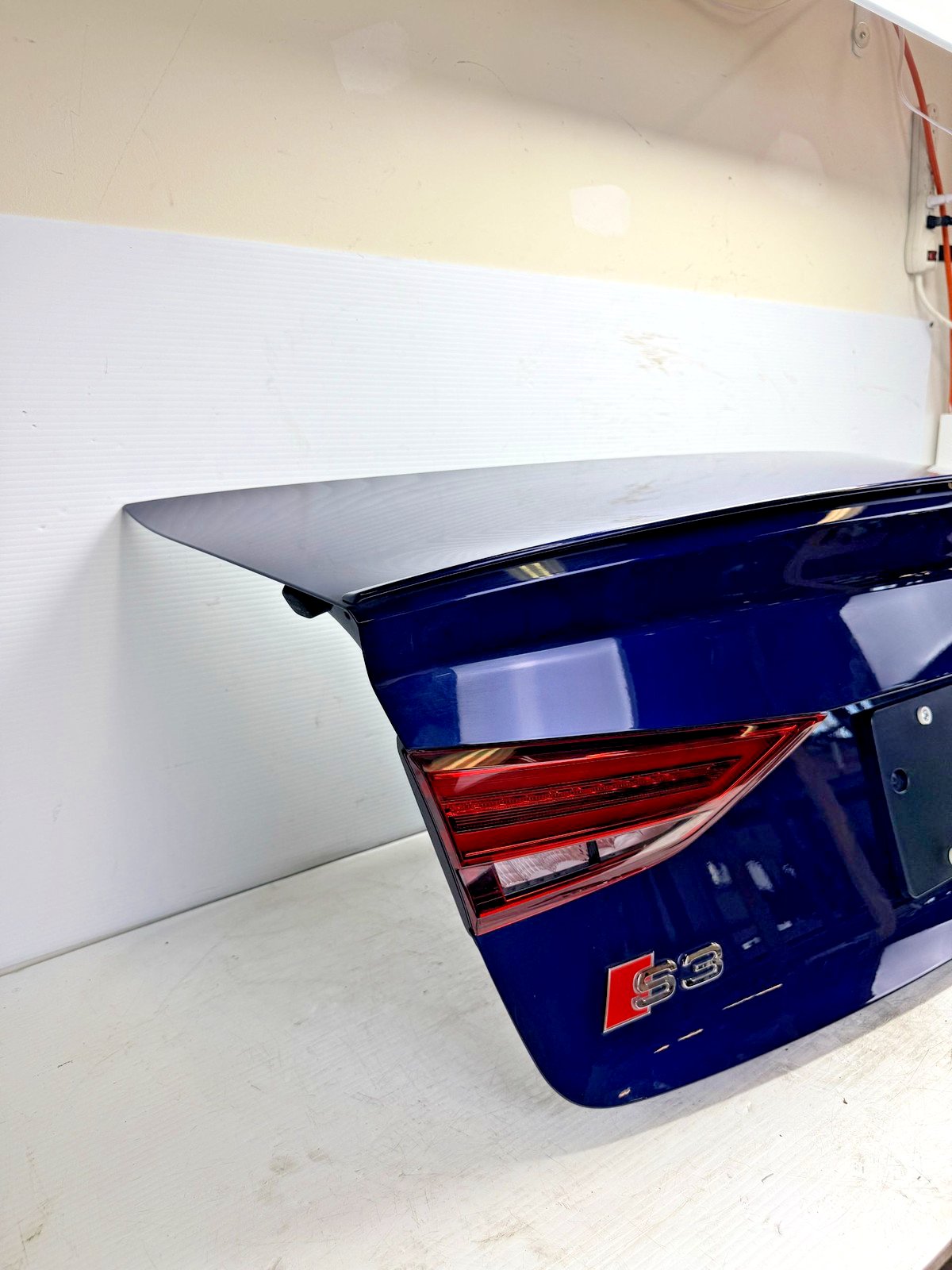 2017 - 2020 Audi S3 Trunk Lid Hatch Navarra Blue Metallic 8V5827025D