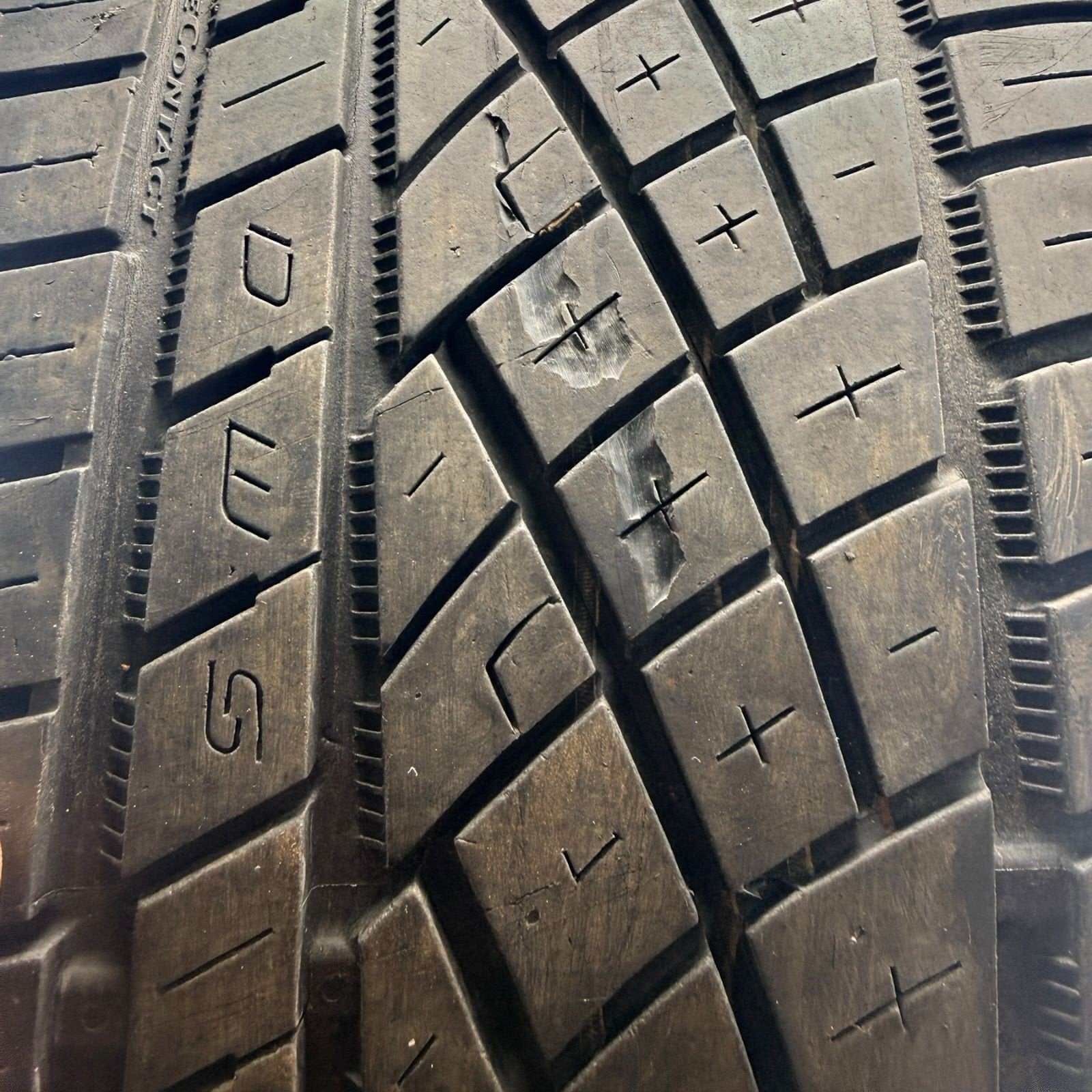 Used 235/35ZR19 Continental ExtremeContact DWS06 91Y 6/32