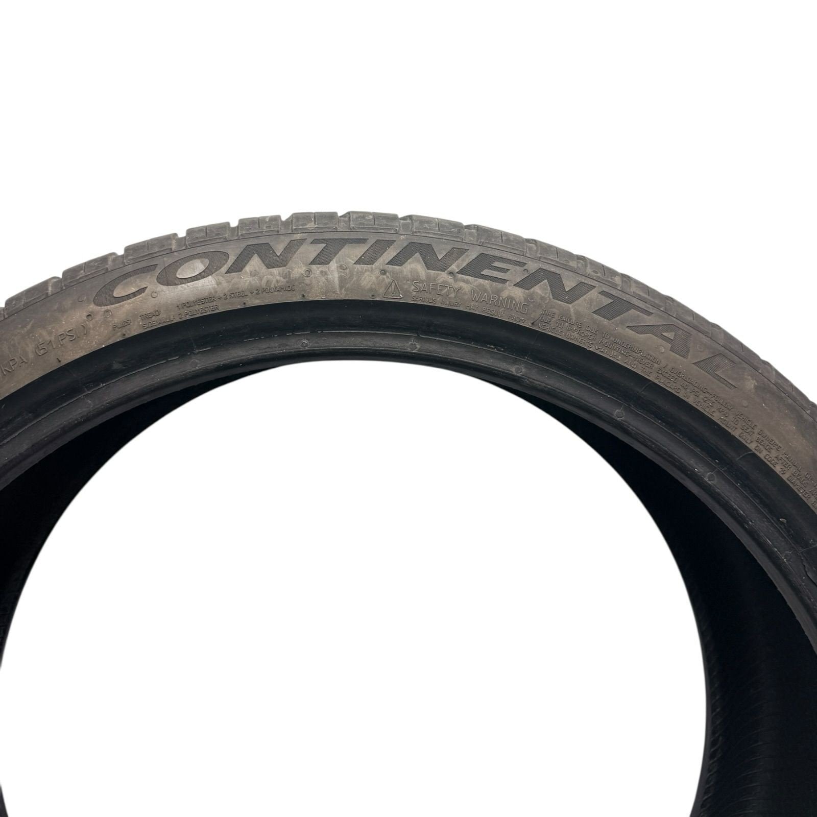 Used 235/35ZR19 Continental ExtremeContact DWS06 91Y 6/32 - 1 Tire
