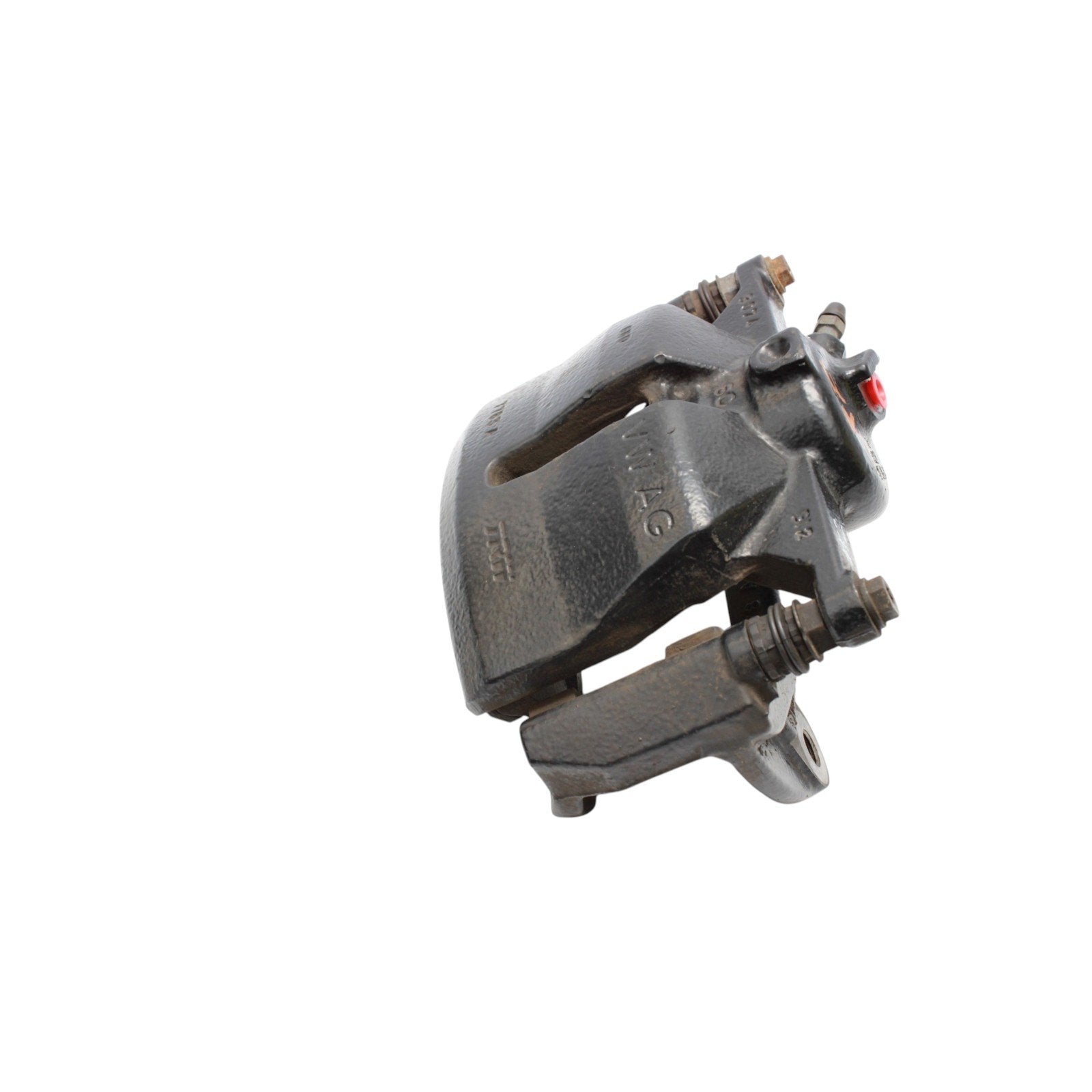 2015-2020 Audi S3 Front Brake Caliper & Carrier RH Black 8V0615124B 8V0615126B