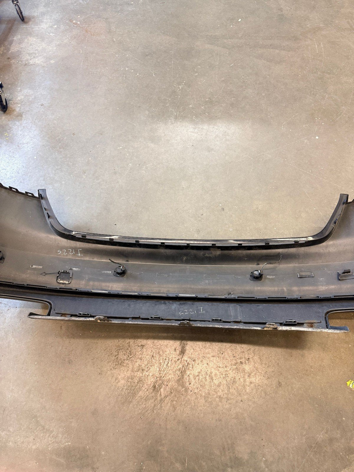 13-16 Audi S4 A4 S-Line B8.5 Rear Bumper Cover OEM MOONLIGHT BLUE LX5R *damage*