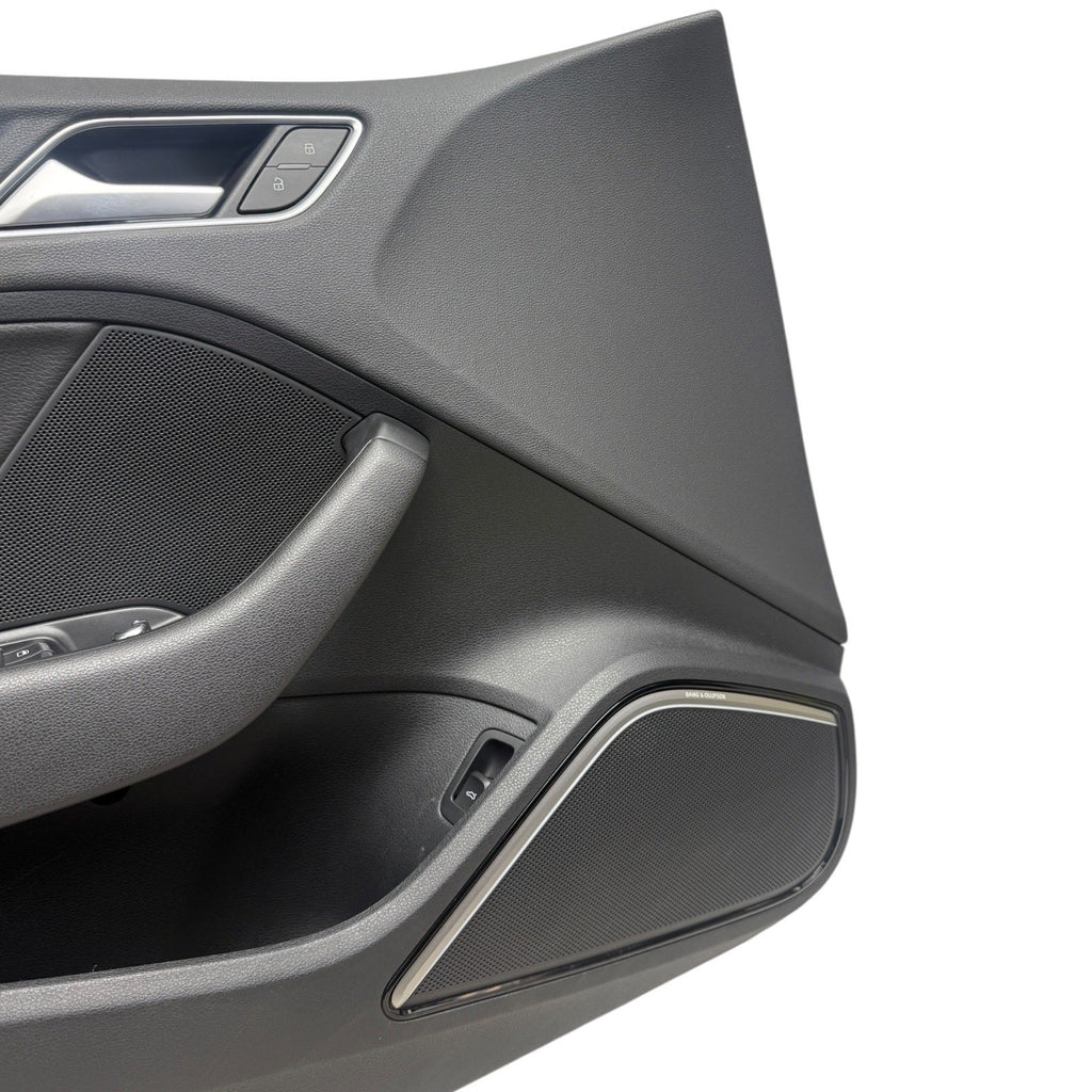 2015-2020 Audi A3 S3 Left Front Driver Door Trim Panel W/ Lighting Package & B&O