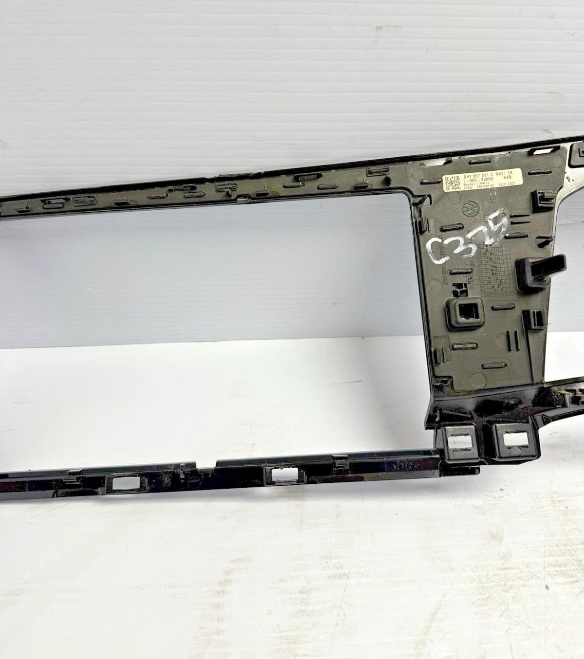 VOLKSWAGEN MK8 GOLF R FULL DASHBOARD GLOSS BLACK TRIM OEM 2022-2024 *see pics*