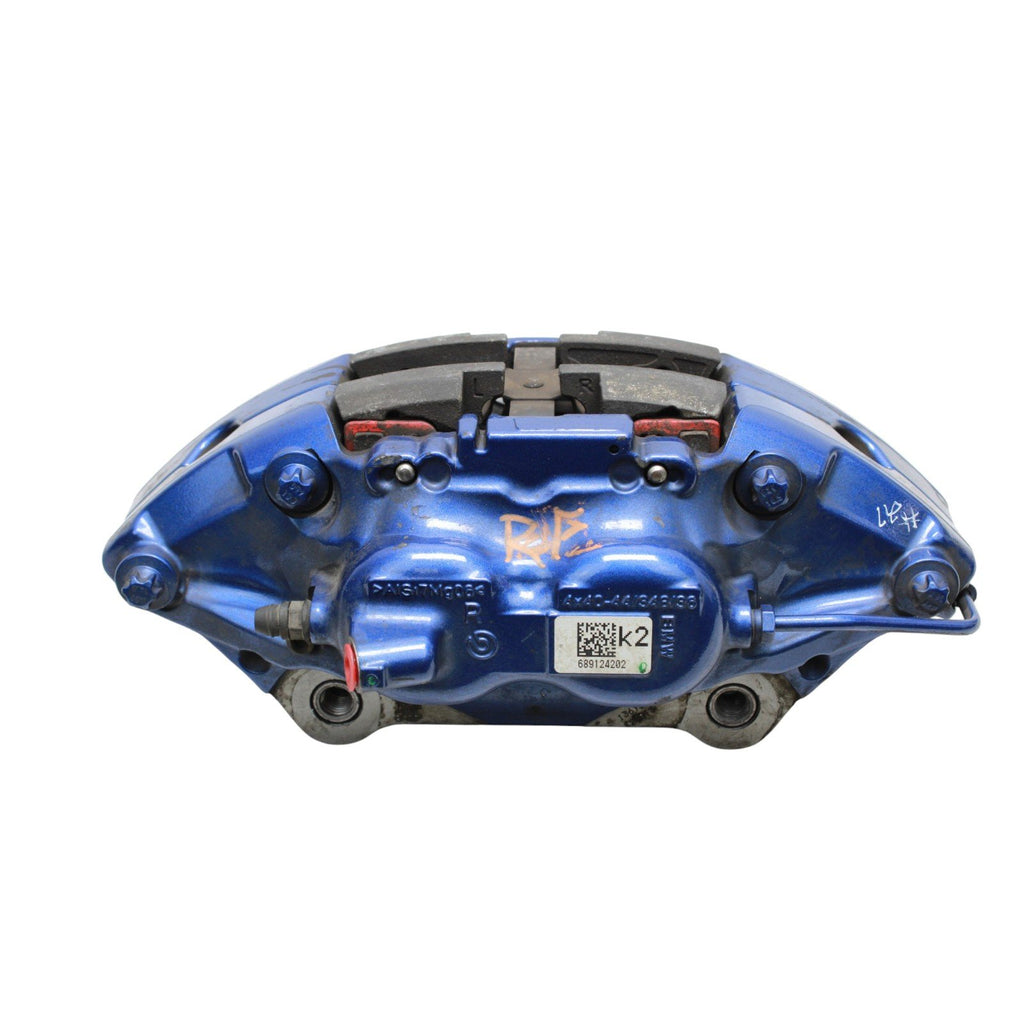 OEM BMW G20 G22 G23 G26 G42 M340 M440 Front Right Passenger Brake Caliper Blue