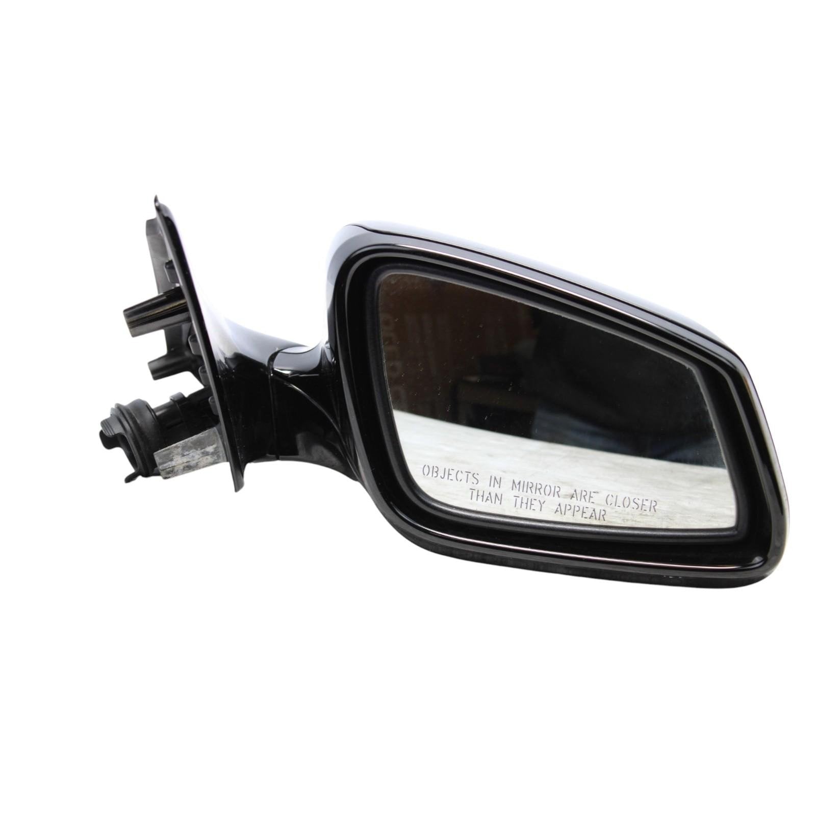 2011-2012 BMW 528i 535i 550i Right Door Mirror Black OEM *light scratches*
