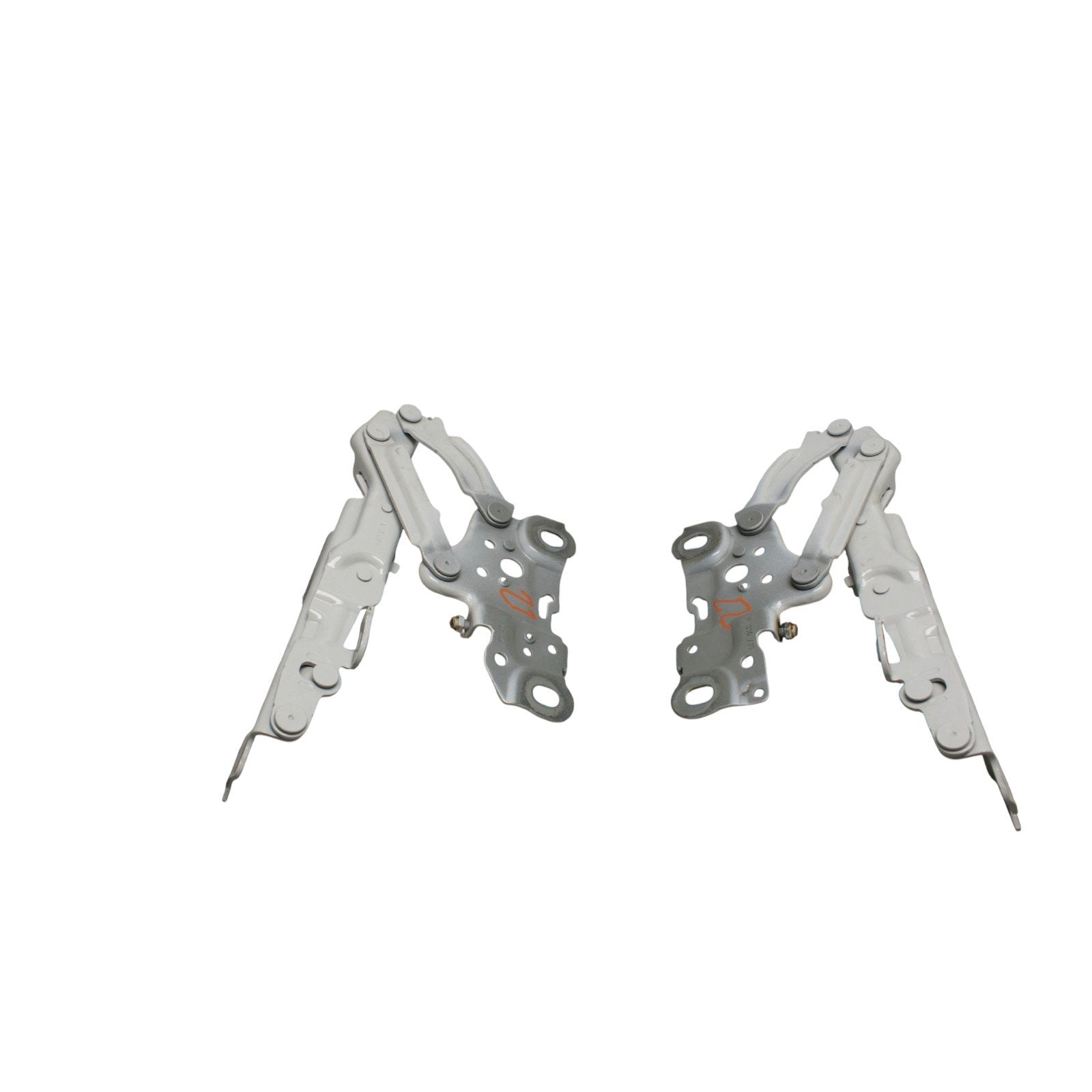 2019-2024 OEM BMW G20 Front Left Right Bonnet Hood Hinges White Pair SET