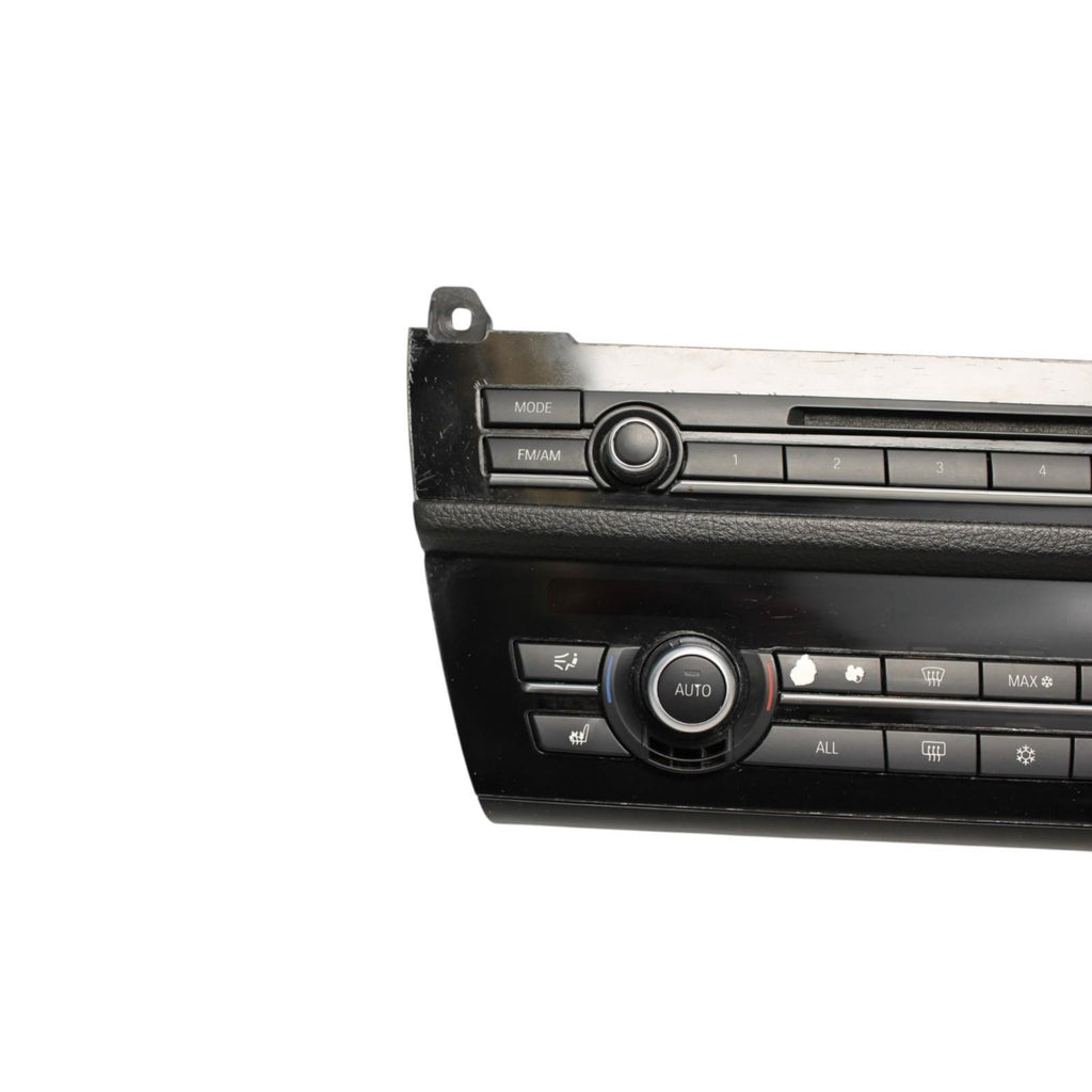 11-16 BMW 528i 535i 550i M5 F10 Climate Control Panel Radio Scratches & Peeling