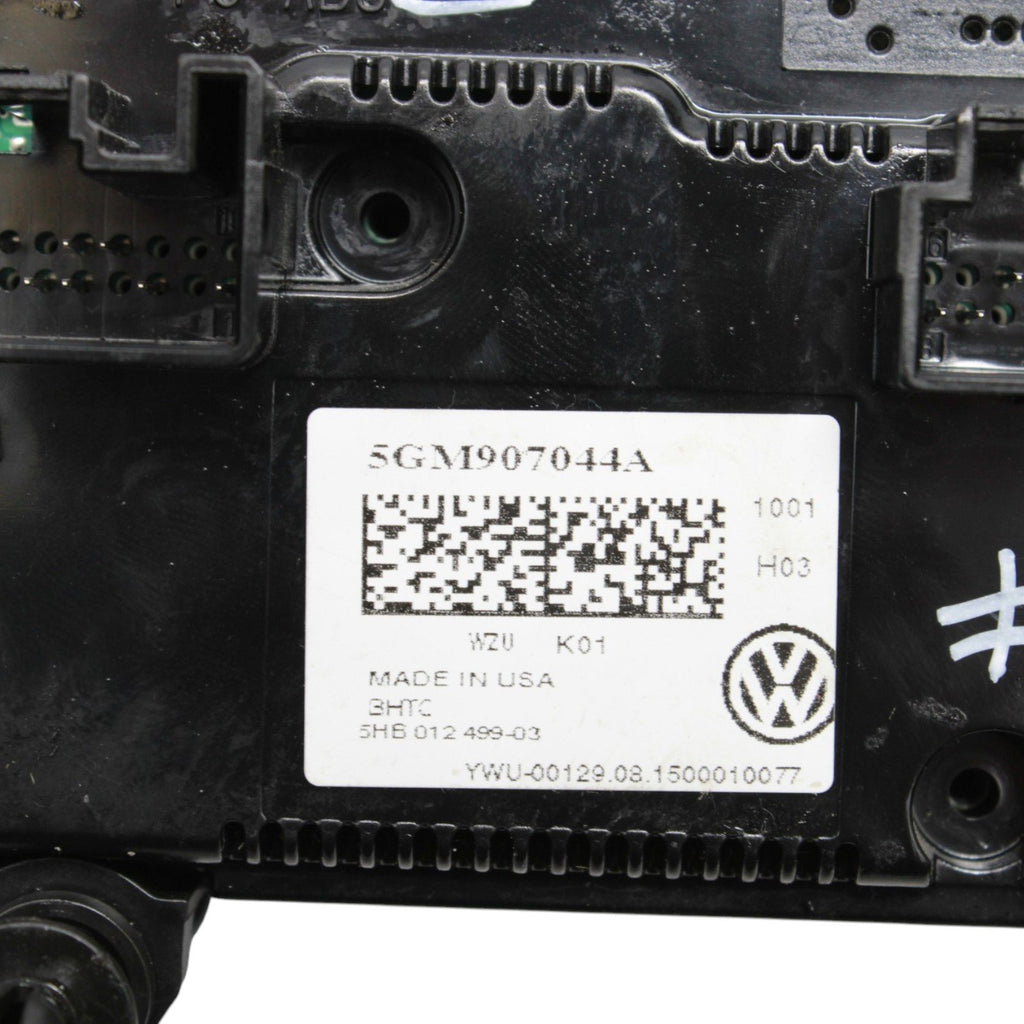 2015-2017 Volkswagen Golf GTI Heater Controls 5GM907044A