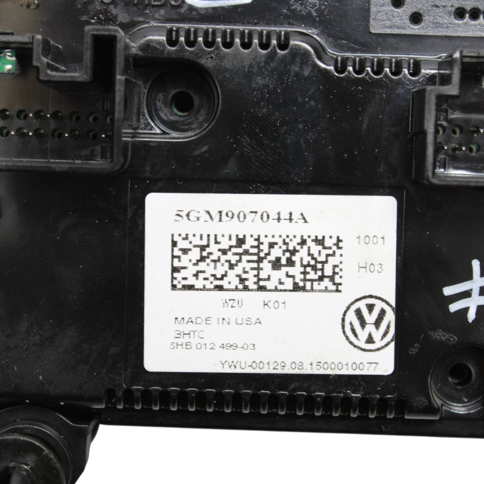 2015-2017 Volkswagen Golf GTI Heater Controls 5GM907044A