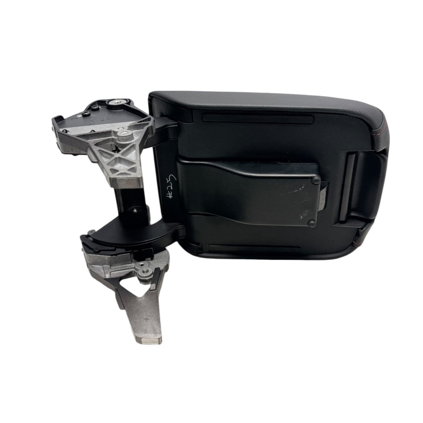 2015-2021 Volkswagen Golf R GTI Center Armrest Black w/Red Stitching