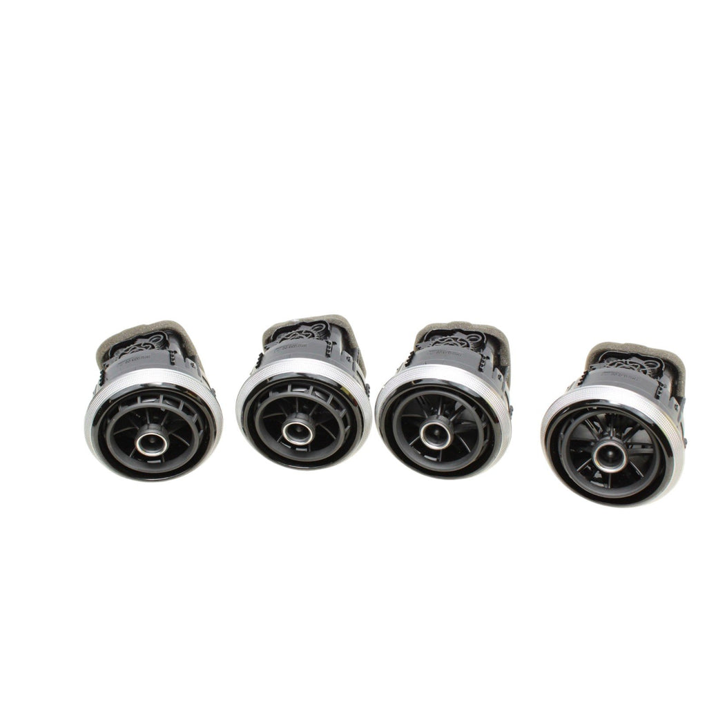 2015–2016 AUDI A3 S3 DASHBOARD AIR VENT INTERIOR TRIM SET OF 4 8V0820901C OEM