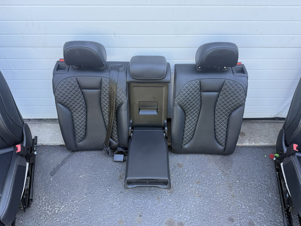 2017-2020 Audi S3 Front & Rear Seats - Airbag Deployed