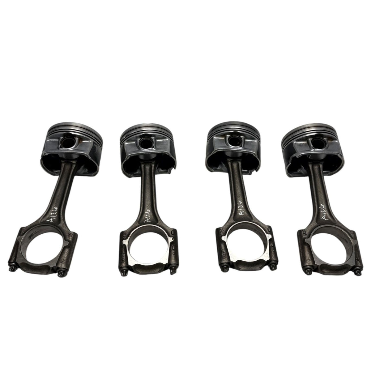 2012-2013 Volkswagen Golf R Pistons & Connecting Rods OEM Set Of Four