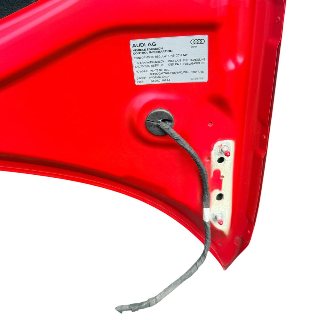 2015-2020 Audi S3 Hood Tango Red LY3U OEM *rock chips