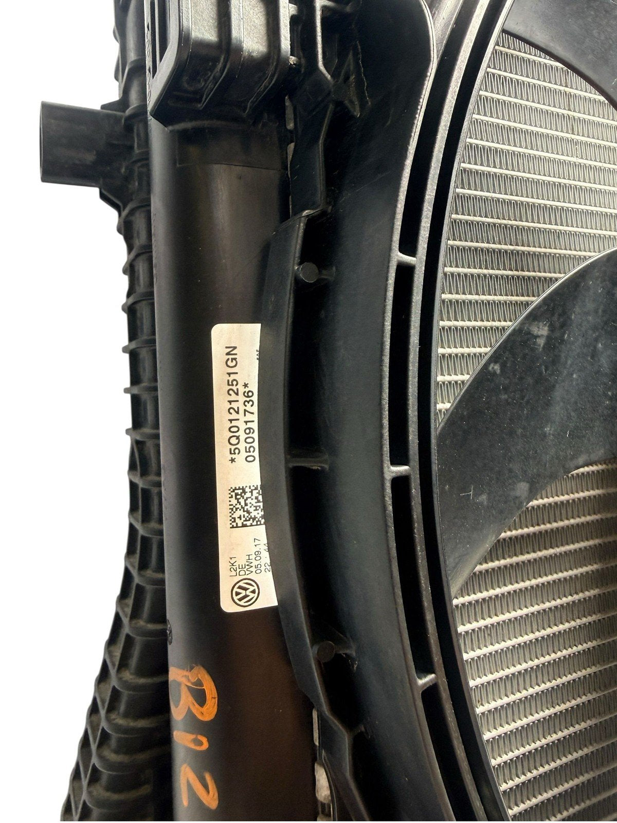 2015-2020 Audi S3 VW Golf R Radiator Cooling Fan Shroud Assembly Complete