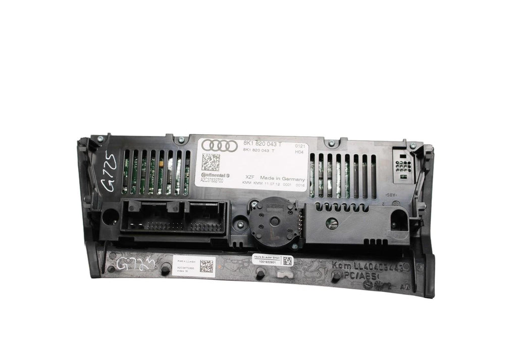 2013-2017 Audi A4 A5 S4 Q5 SQ5 S5 RS5 AC Heater Temperature Climate Control