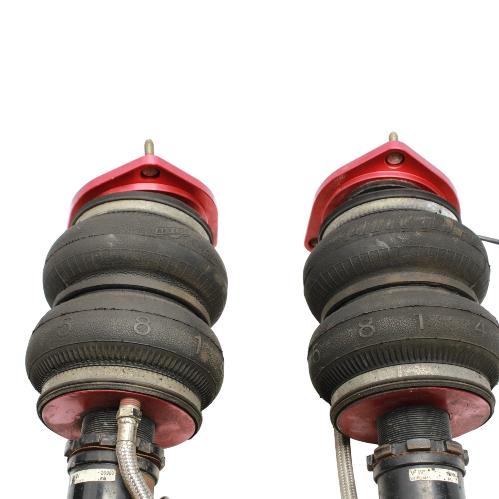 Mk5 Mk6 GTI Golf R Audi TT TTS Air Lift Performance Air Suspension Kit Front And Rear