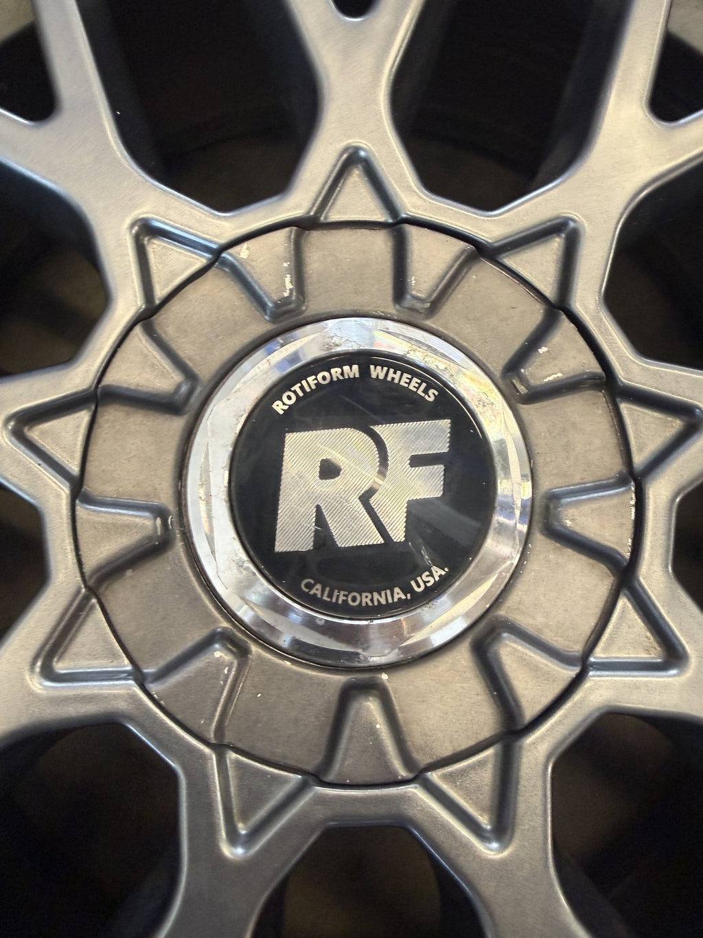 19x8.5 ET+35 Rotiform RSE R141 Silver 5x112 Set of 3 *USED See Pictures*