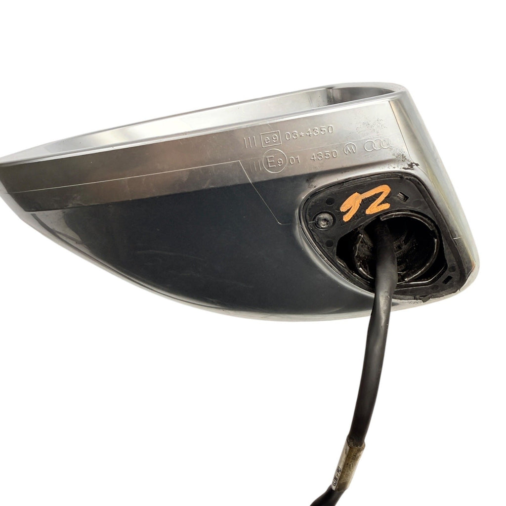 2008-2015 Audi TTS Mk2 Left Driver Door Mirror with Aluminum Housing OEM