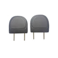 2006-2009 Volkswagen R32 Front Headrests Embossed R Set Pair OEM