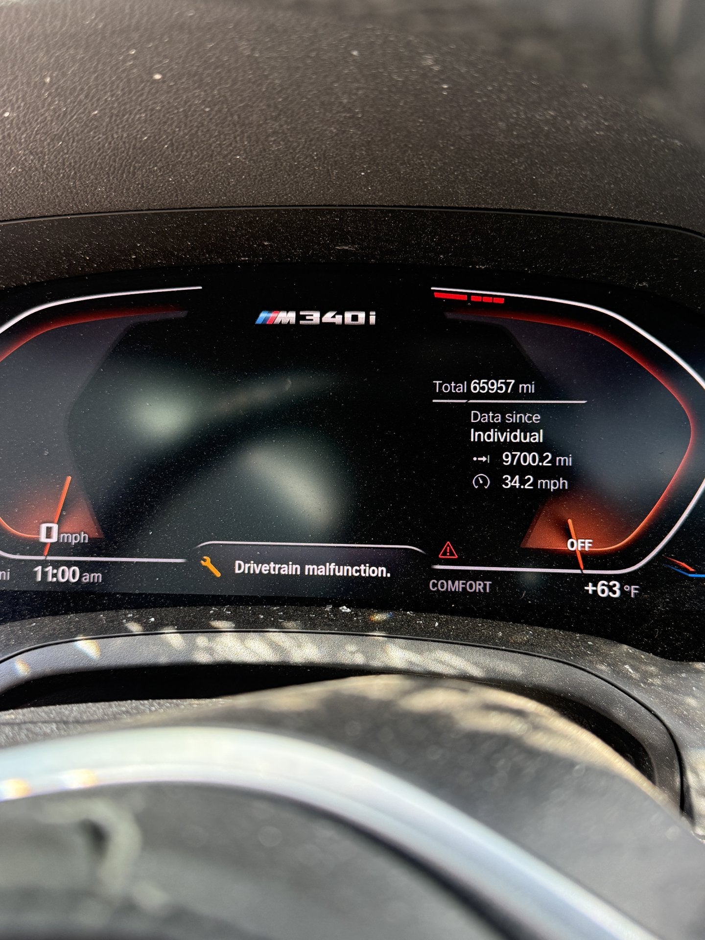 2019-2021 BMW G20 M340i Digital Speedometer Instrument Cluster OEM