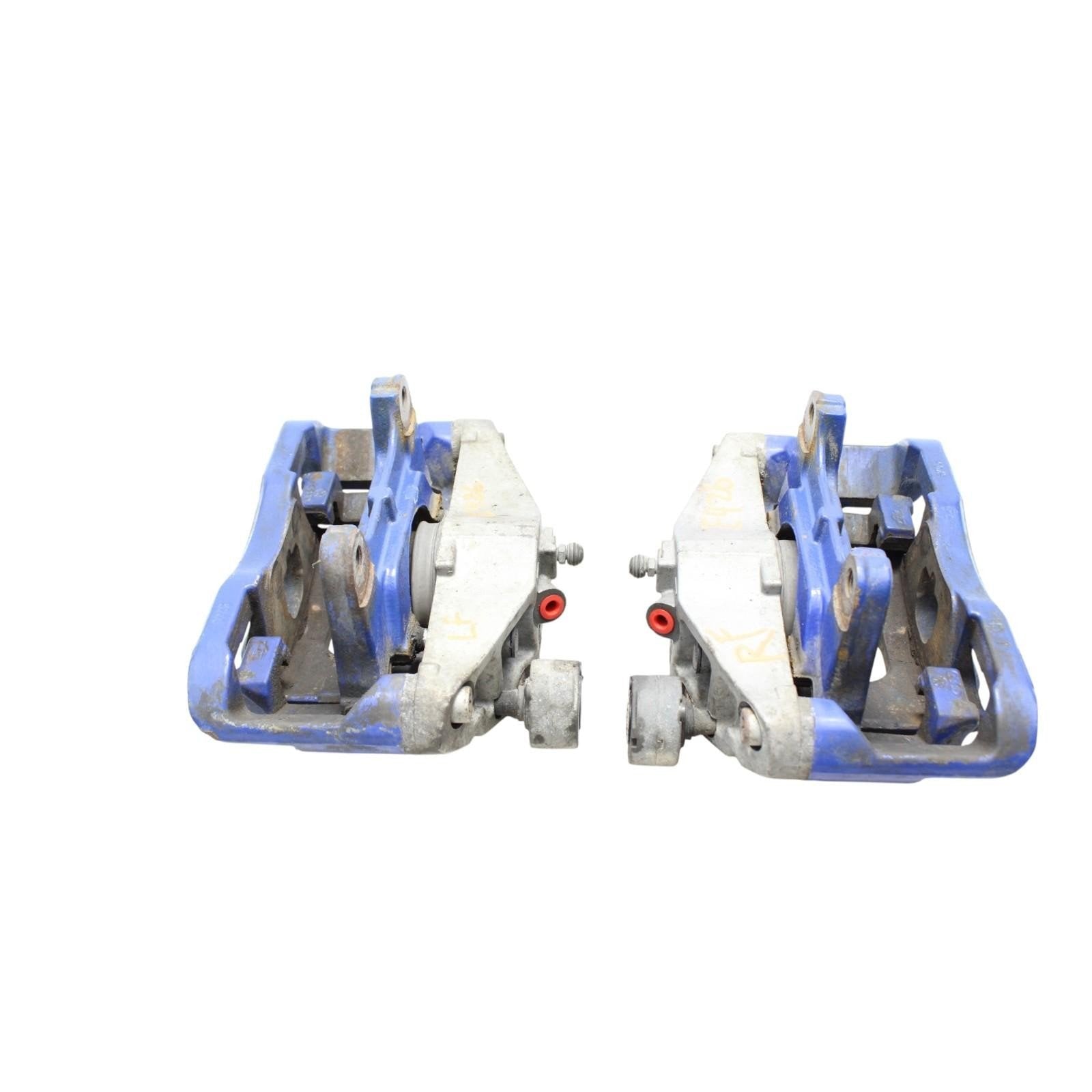 2005-2009 Volkswagen Mk5 R32 Front Caliper & Carrier Pair Blue OEM