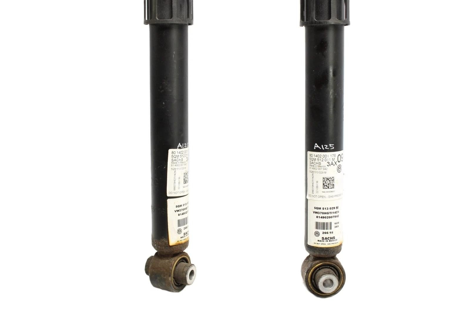 2015 - 2020 VW GOLF GTI SHOCK ABSORBER PAIR 5QM512011M OEM LEFT AND RIGHT SIDE