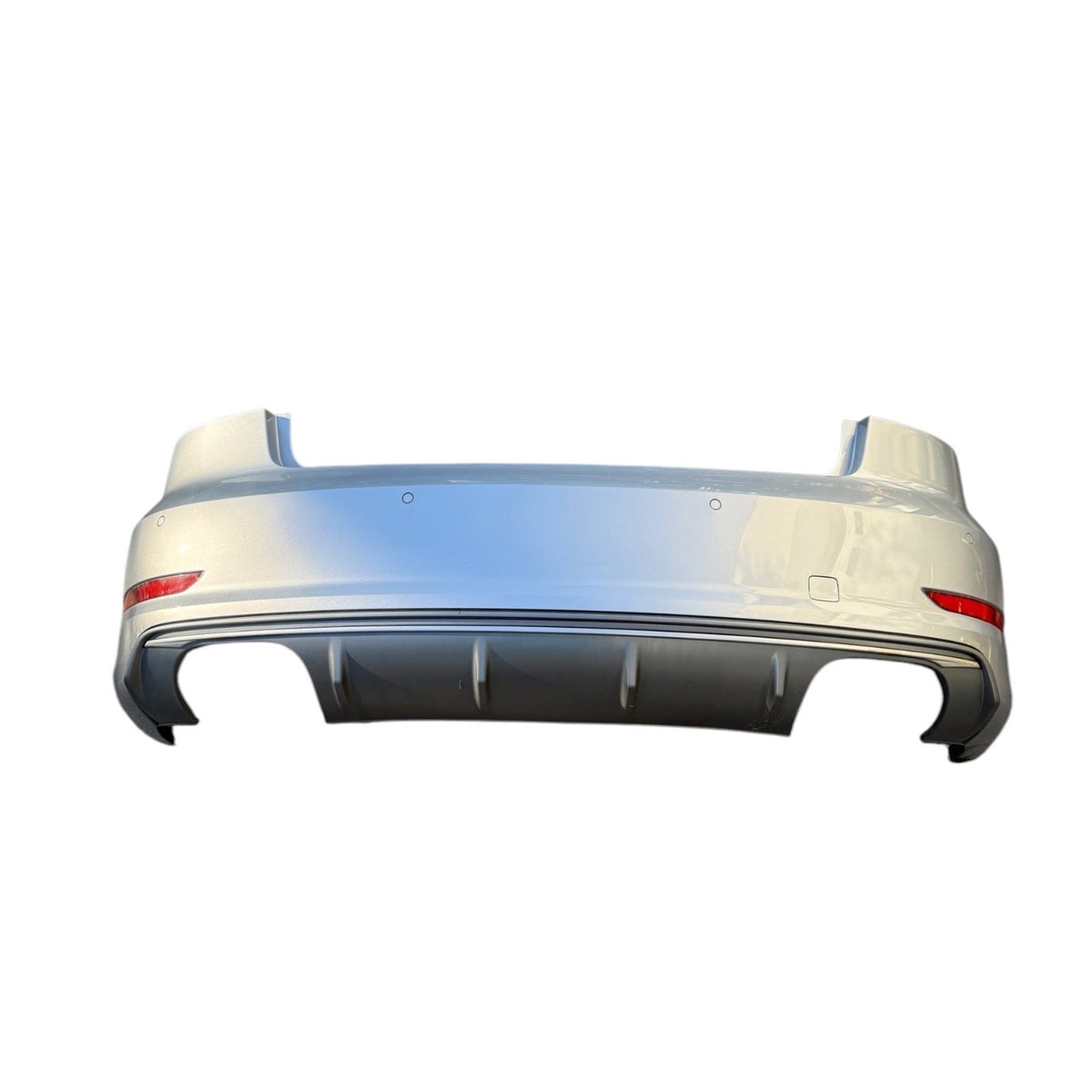 2015-2020 Audi A3 S3 8V Rear Bumper Cover Assembly Florett Silver LZ7G OEM