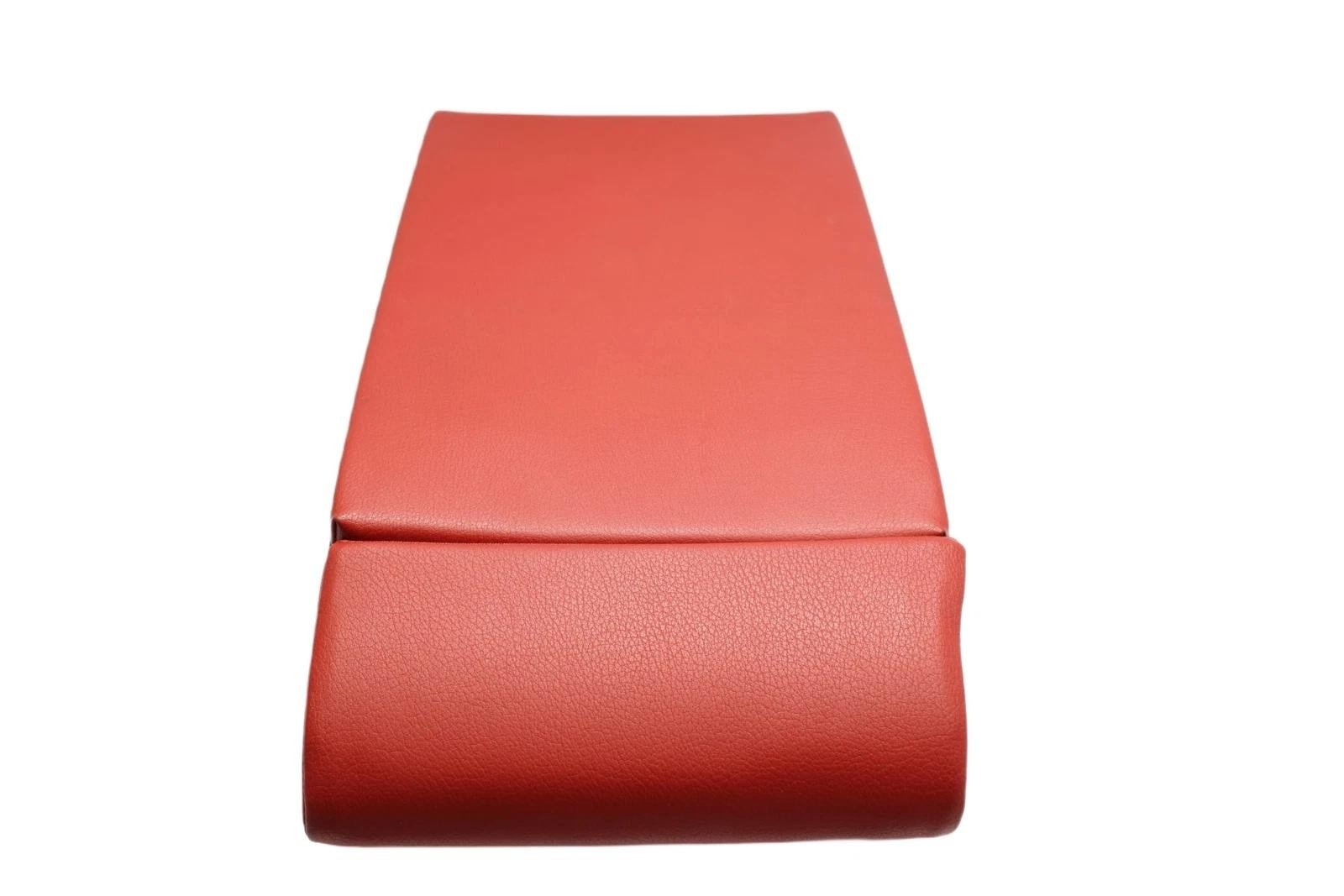 AUDI RS3 S3 A3 8V REAR SEAT CENTER ARM REST CUP HOLDER ASSEMBLY 2017 - 2020 RED