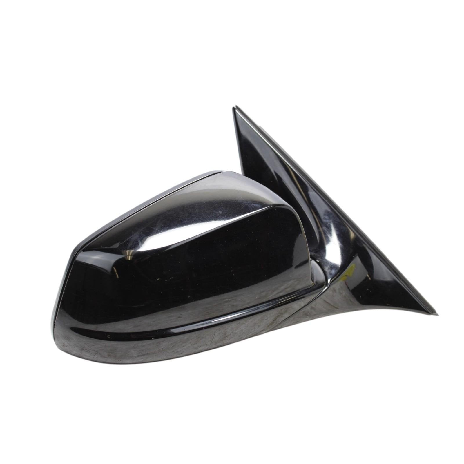2011-2012 BMW 528i 535i 550i Right Door Mirror Black OEM *light scratches*