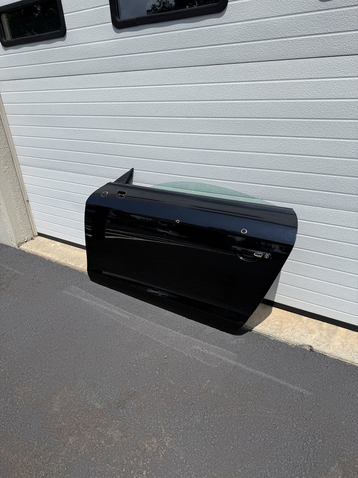 2008-2015 AUDI TT TTS TT RS 8J Driver Left Door Shell Phantom Black Pearl LZ9Y