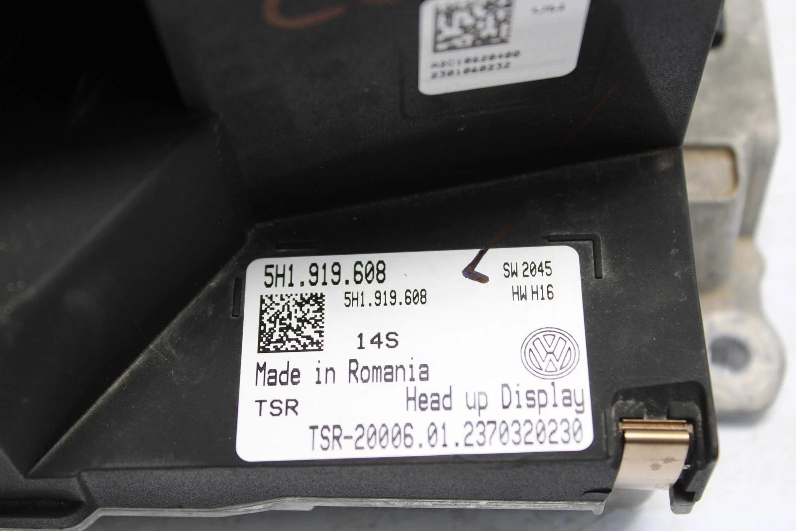 2022 - 2024 VOLKSWAGEN GOLF R GTI HEADS UP DISPLAY PROJECTOR MODULE 5H1919608