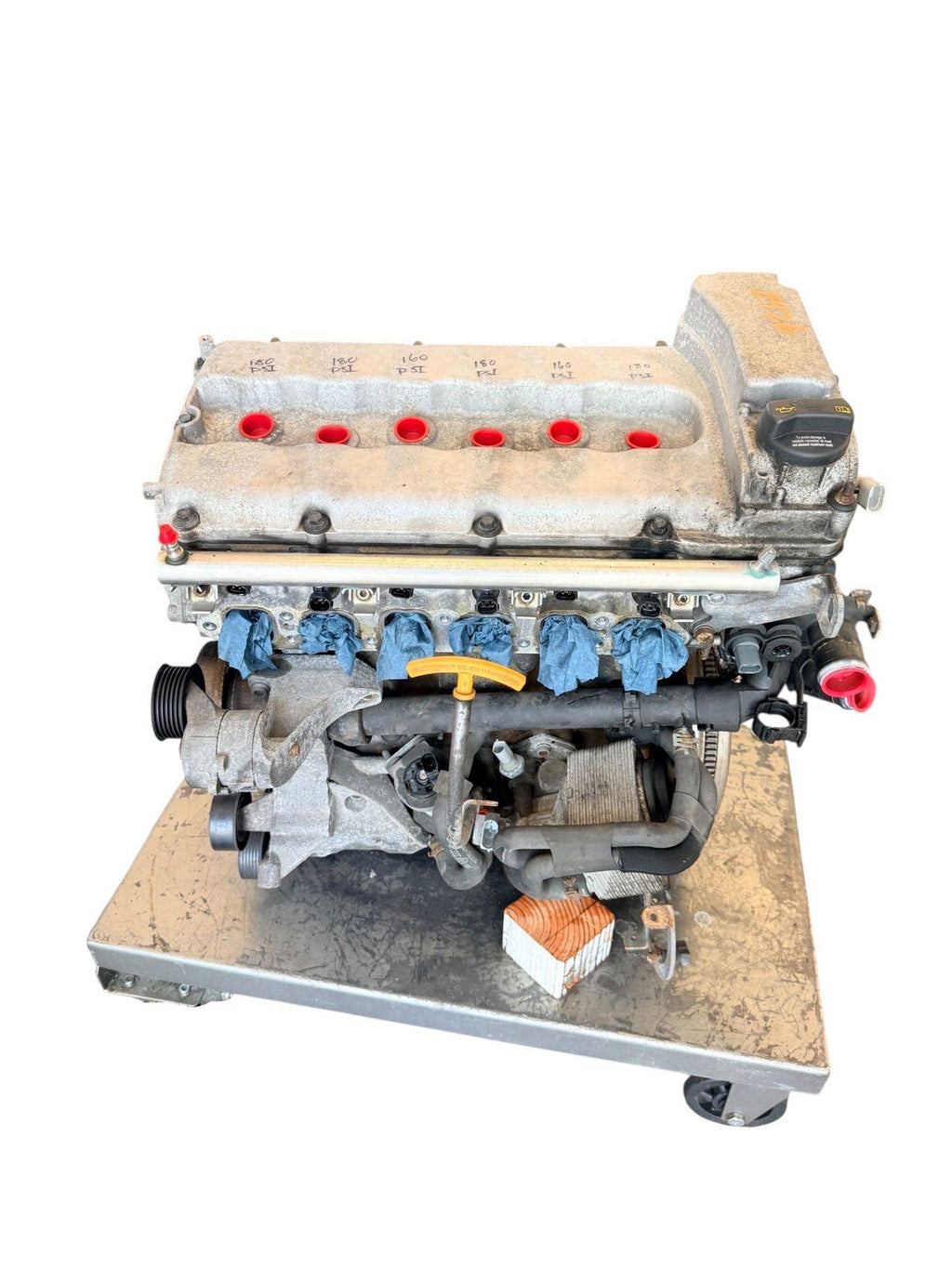 2008 Volkswagen Golf R32 VR6 Engine Motor 96k Miles *2 cyl lower compression*