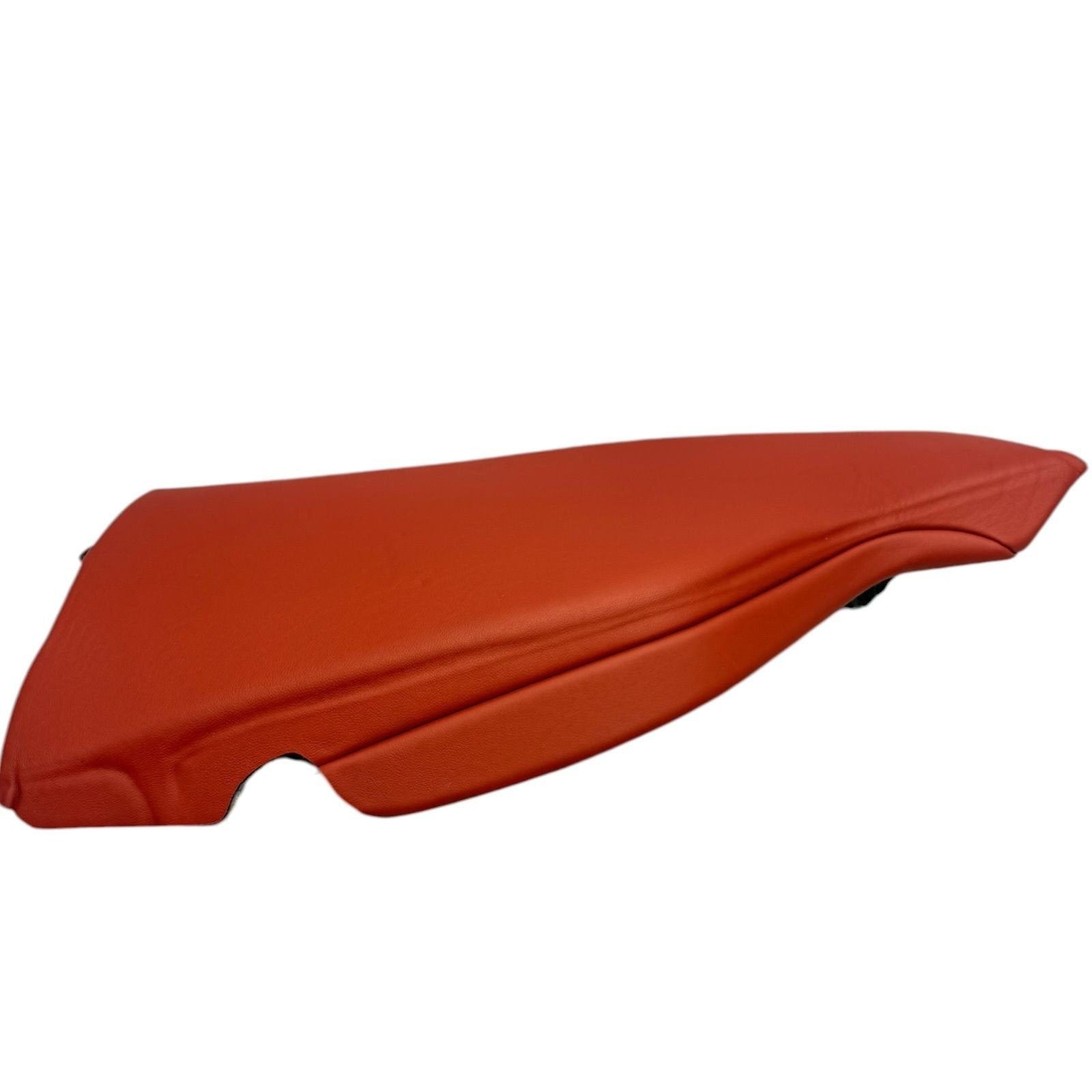 2015-2020 Bmw F82 M4 Rear Seat Side Bolster Pair Sakhir Orange Red Leather Oem