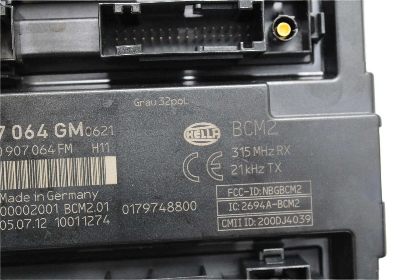 2013 - 2016 AUDI A4 S4 A5 S5 Q5 SQ5 BODY CONTROL MODULE BCM OEM 8K0907064GM