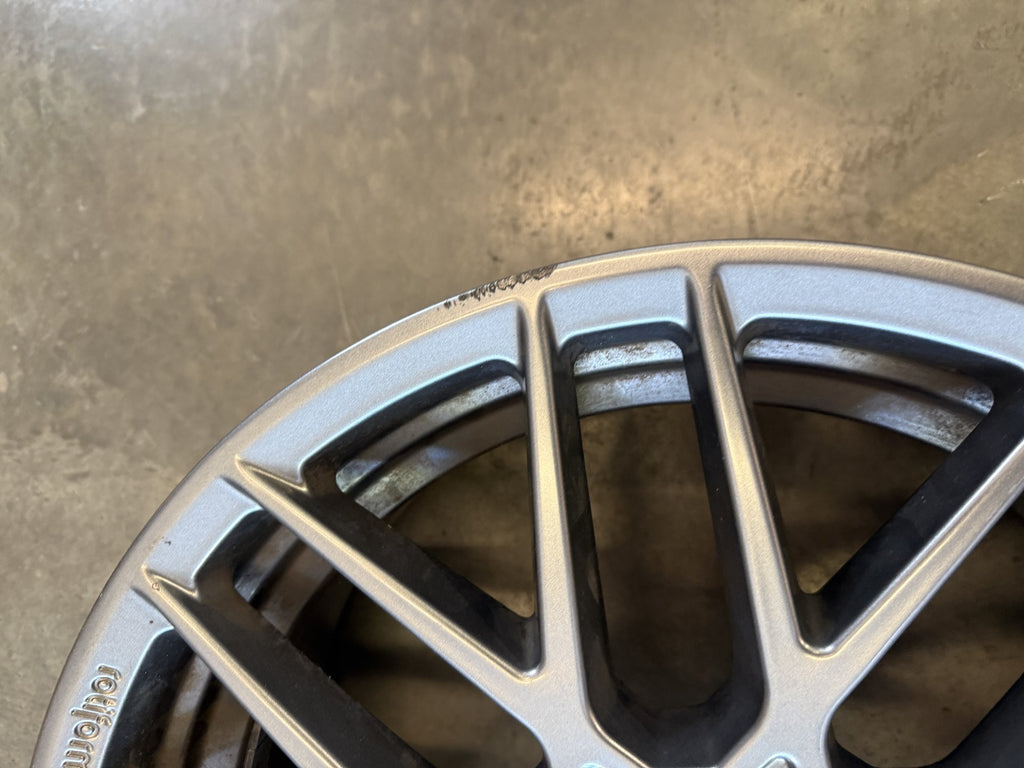 19x8.5 ET+35 Rotiform RSE R141 Silver 5x112 Set of 3 *USED See Pictures*