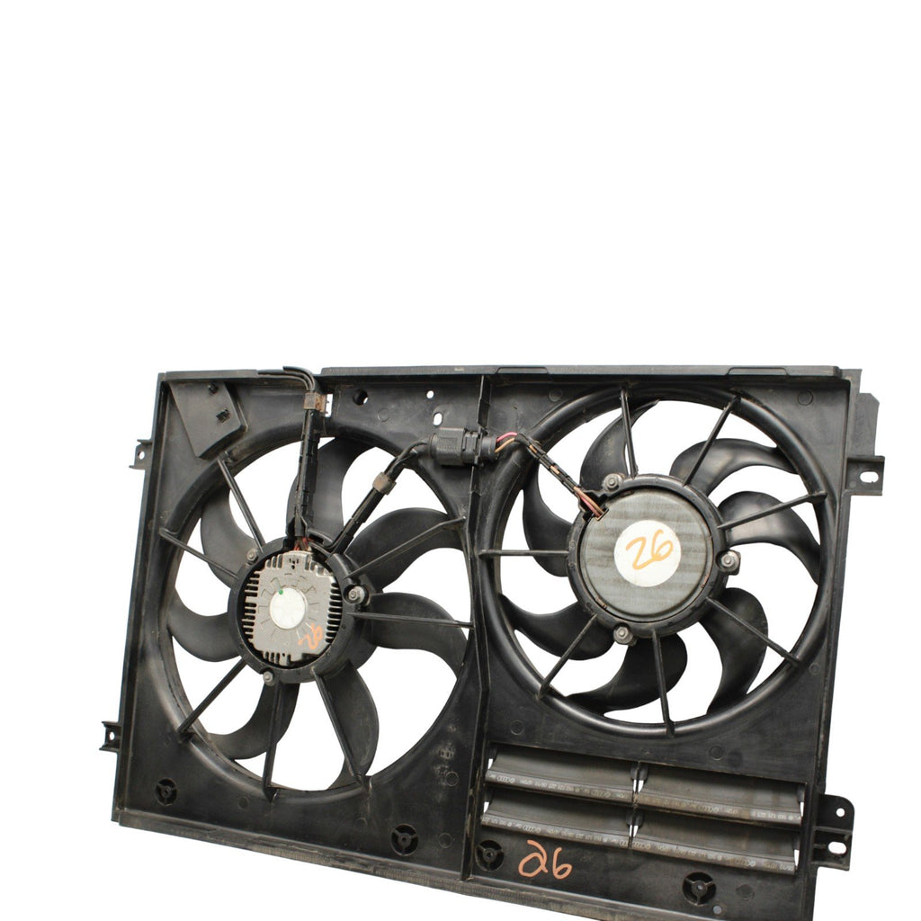 2010 Audi TTS Radiator Cooling Fan Shroud Assembly 1K0121207 OEM